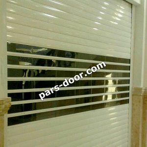 ترکیب کرکره آلومینیوم و شفاف تجاری