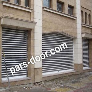 کرکره برقی شفاف مغازه