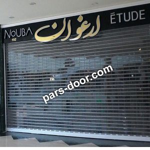 کرکره پلی کربنات شفاف تجاری