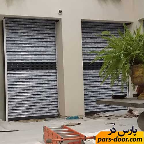 نمونه کرکره آلومینیوم و پانچ